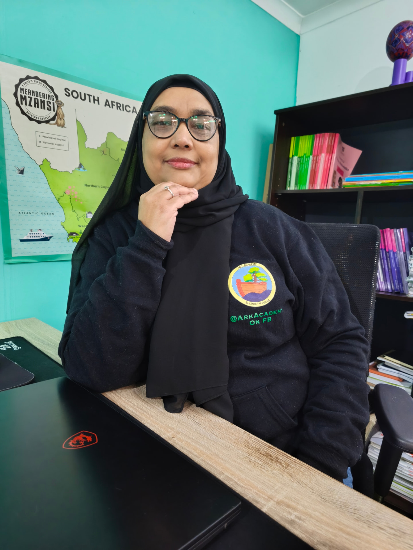 Prof Atia Adam, founder of ARK ACADEMY